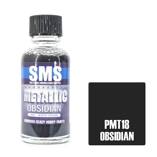 SMS Metallic Colour Obsidian