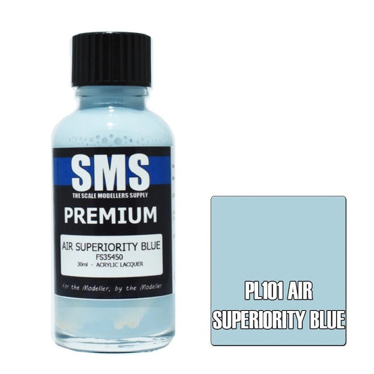 SMS Premium Acrylic Lacquer Colour Air Superiority Blue PL101