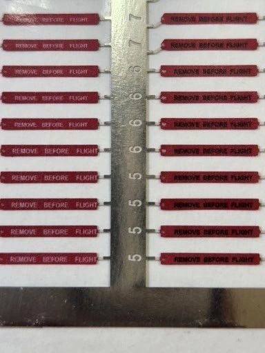 Eduard Photo-Etched 1/72 Remove Before Flight (steel)