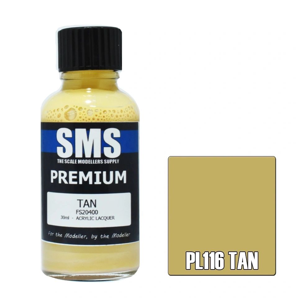 SMS Premium Acrylic Lacquer Colour Tan PL116