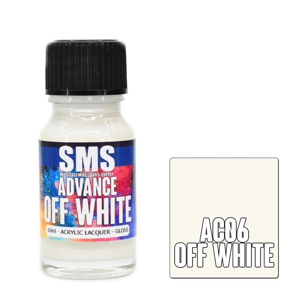 SMS Advance Acrylic Lacquer Colour Off White AC06