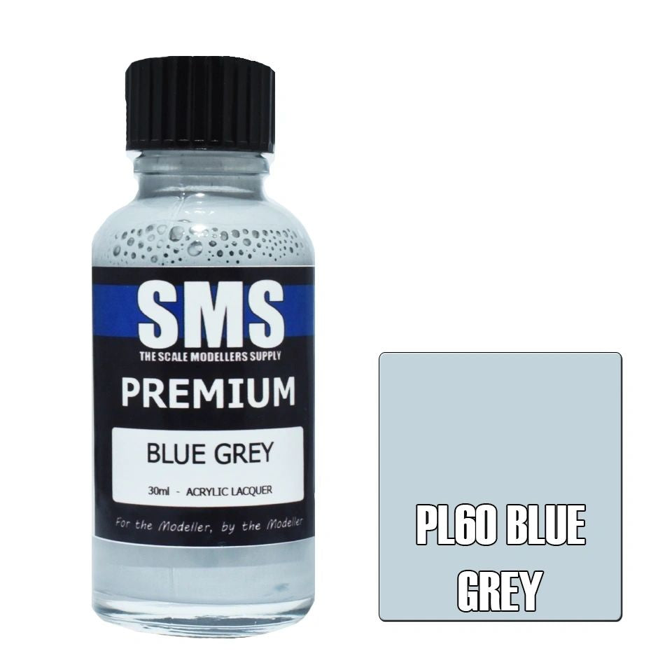 SMS Premium Acrylic Lacquer Colour Blue Grey PL60