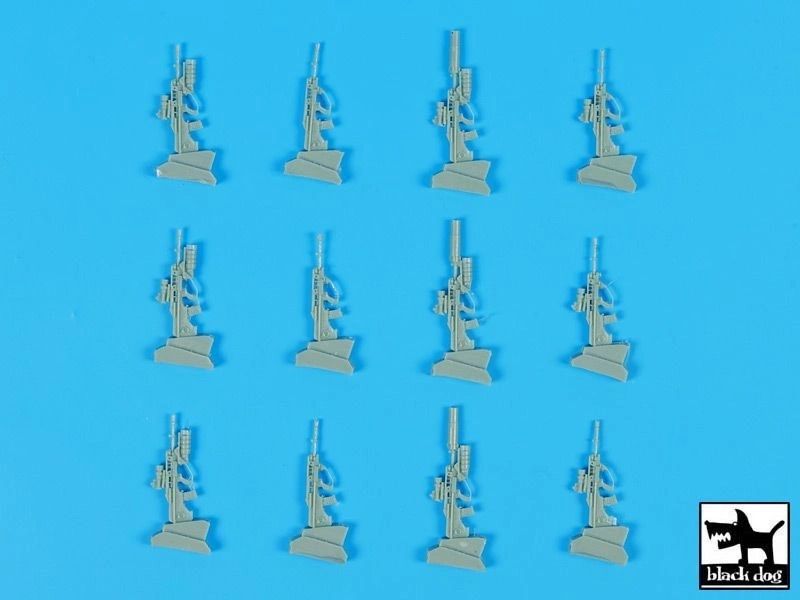 Blackdog 1:35 Australian F88 Modern Assault Rifle (12Pce)