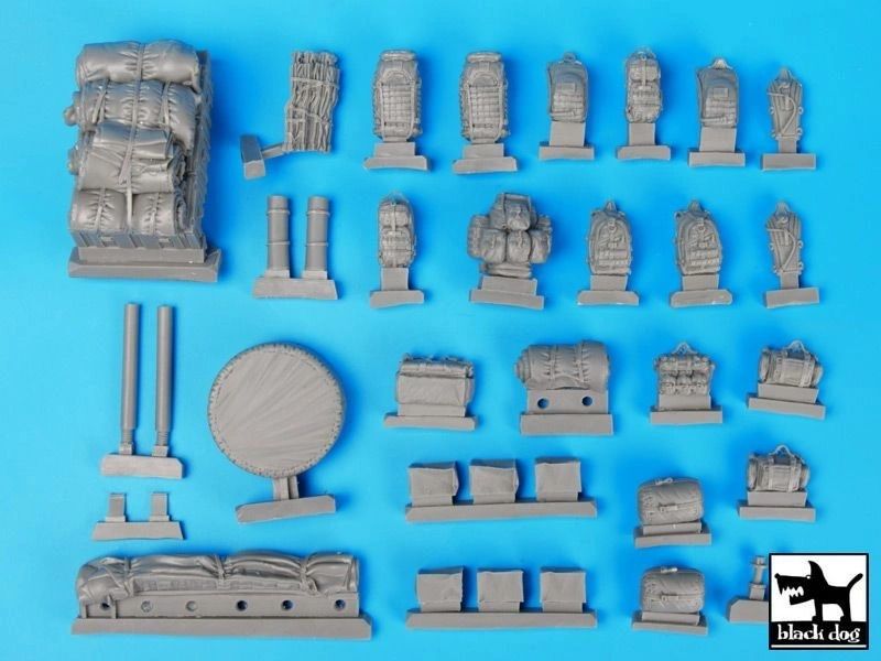 Blackdog 1:35 Australian Bushmaster Accessories set