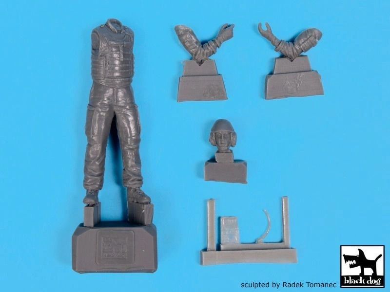 Blackdog 1:35 Australian Army tank crew in Afghanistan