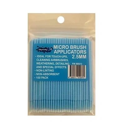 Ickysticky Micro Brush Applicators 2.5mm (100piece)