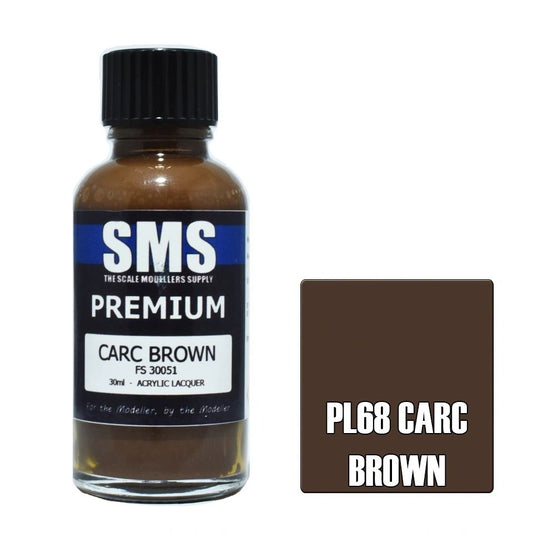 SMS Premium Acrylic Lacquer Colour CARC Brown PL68
