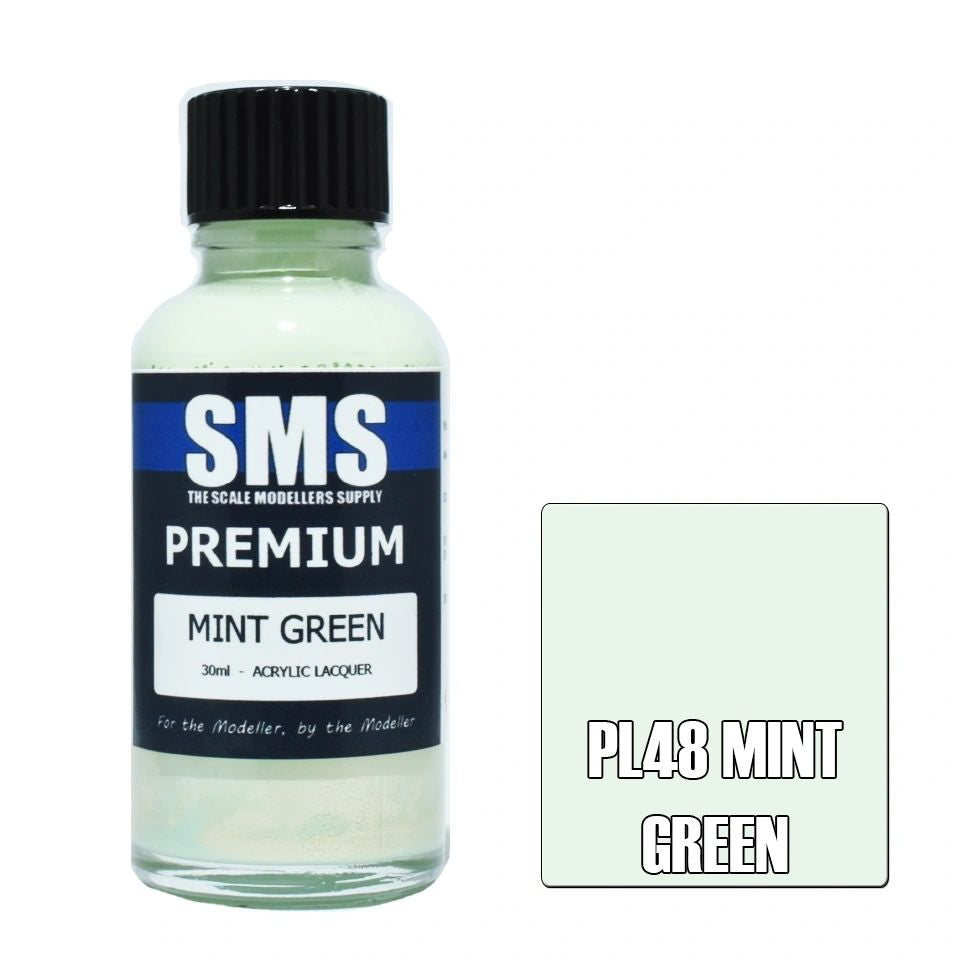 SMS Premium Acrylic Lacquer Colour Mint Green PL48