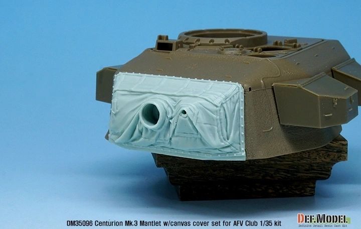 Def Model 1/35 Centurion Mk3 Mantlet w/Canvas cover set