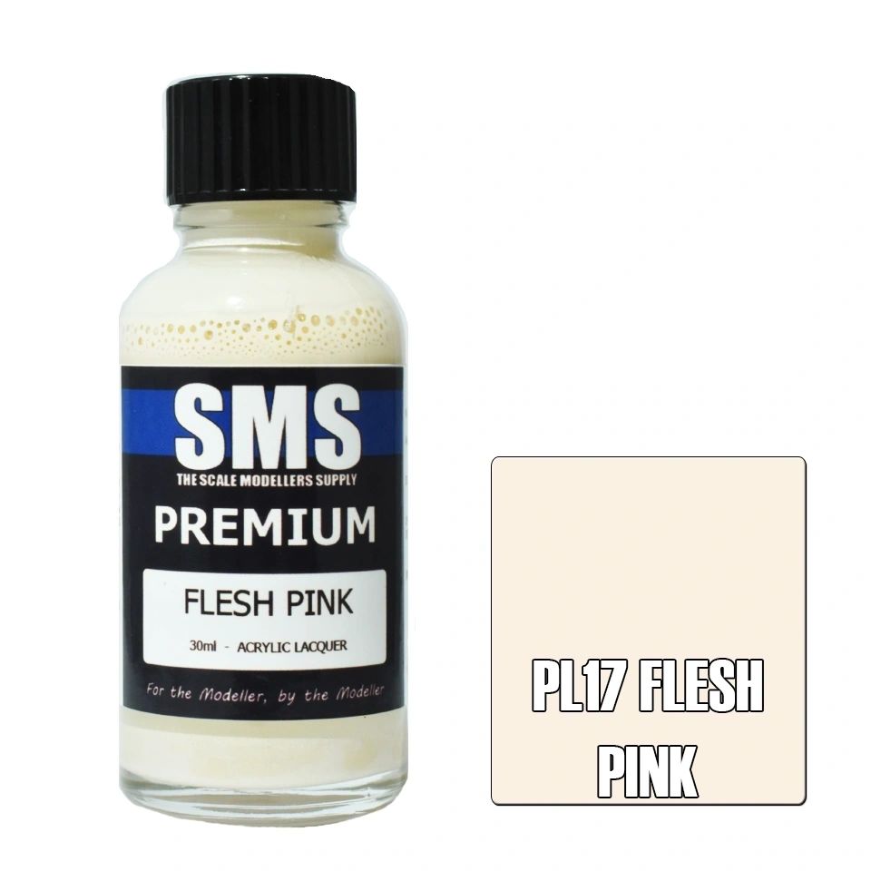 SMS Premium Acrylic Lacquer Colour Flesh Pink PL17