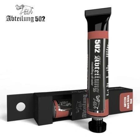 Abteilung 502 Oil Paint Colour Dark Brick Red ABT220