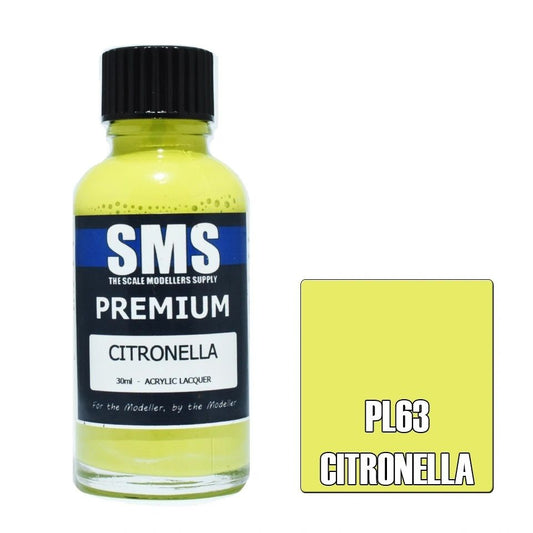 SMS Premium Acrylic Lacquer Colour Citronella PL63