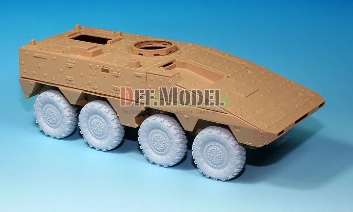 Def Model 1/35 GTK Boxer MRAV Wheel set (sagged) for Hobby Boss kits