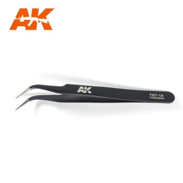 AK Tweezers Precise Curved