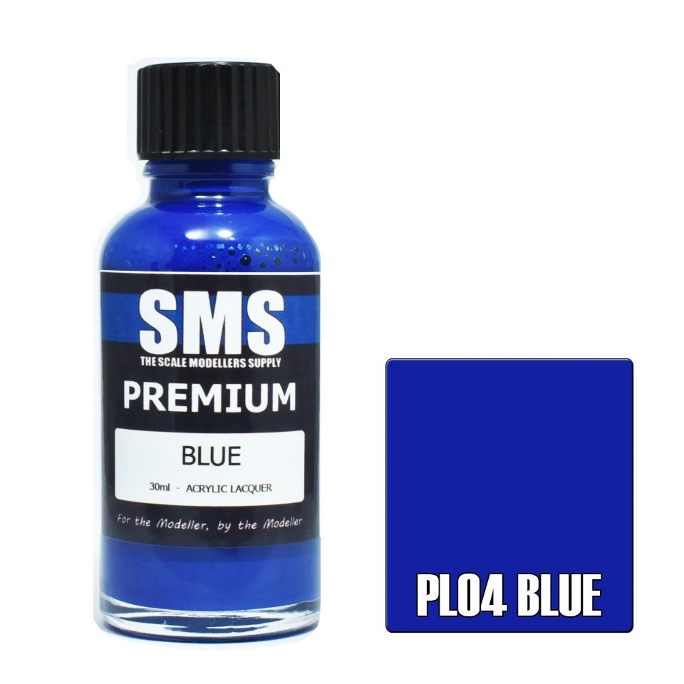 SMS Premium Acrylic Lacquer Colour Blue PL04