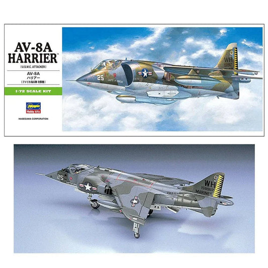 Hasegawa 1/72 AV-8A HARRIER (U.S.M.C. Attacker) H00240