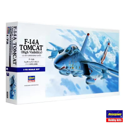 Hasegawa 1/72 F-14A TOMCAT (High Visibility) U.S. Navy Carrier-Borne Fighter H00533