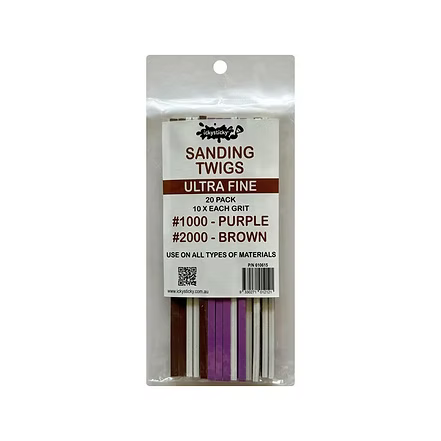 Ickysticky Sanding Twigs ULTRA FINE - #1000 / #2000 (20pce) 610615