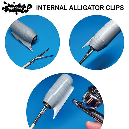 Ickysticky Alligator Clips INTERNAL (10pce) 560303