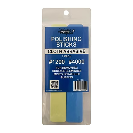 Ickysticky Sanding Sticks POLISHING (2pce) 610612
