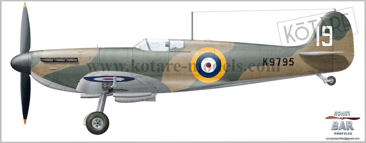 Kotare 1/32 Spitfire Mk.I (Early) K32004