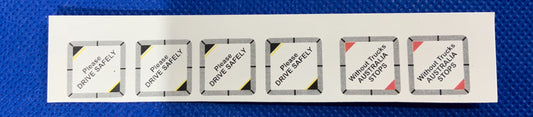 AUSLOWE Truck Part DRIVE SAFE SET GENERIC SCALE DC124