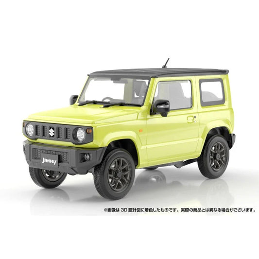 Aoshima 1/24 Snap JB64 Jimny 2018 Kinetic Yellow A006596