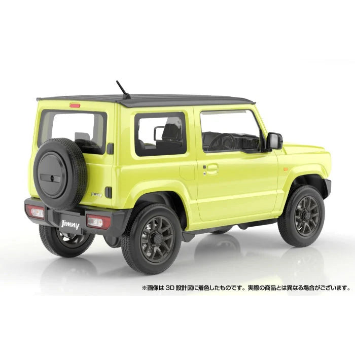 Aoshima 1/24 Snap JB64 Jimny 2018 Kinetic Yellow A006596
