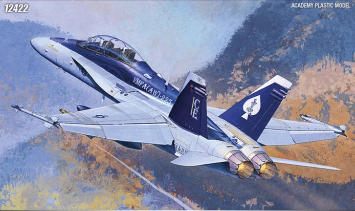 Academy 1/72 F/A 18D Hornet "US Marines" *AUS decal* 12422