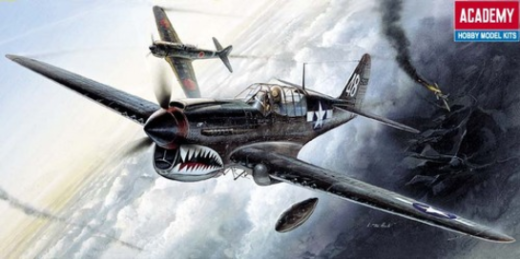 Academy 1/72 P-40M/N Warhawk *Aus Decals* 12465