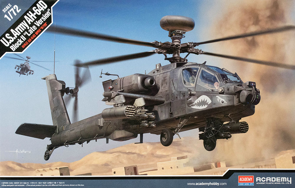 Academy 1/72 U.S. Army AH-64D Block II "Late Version" 12551