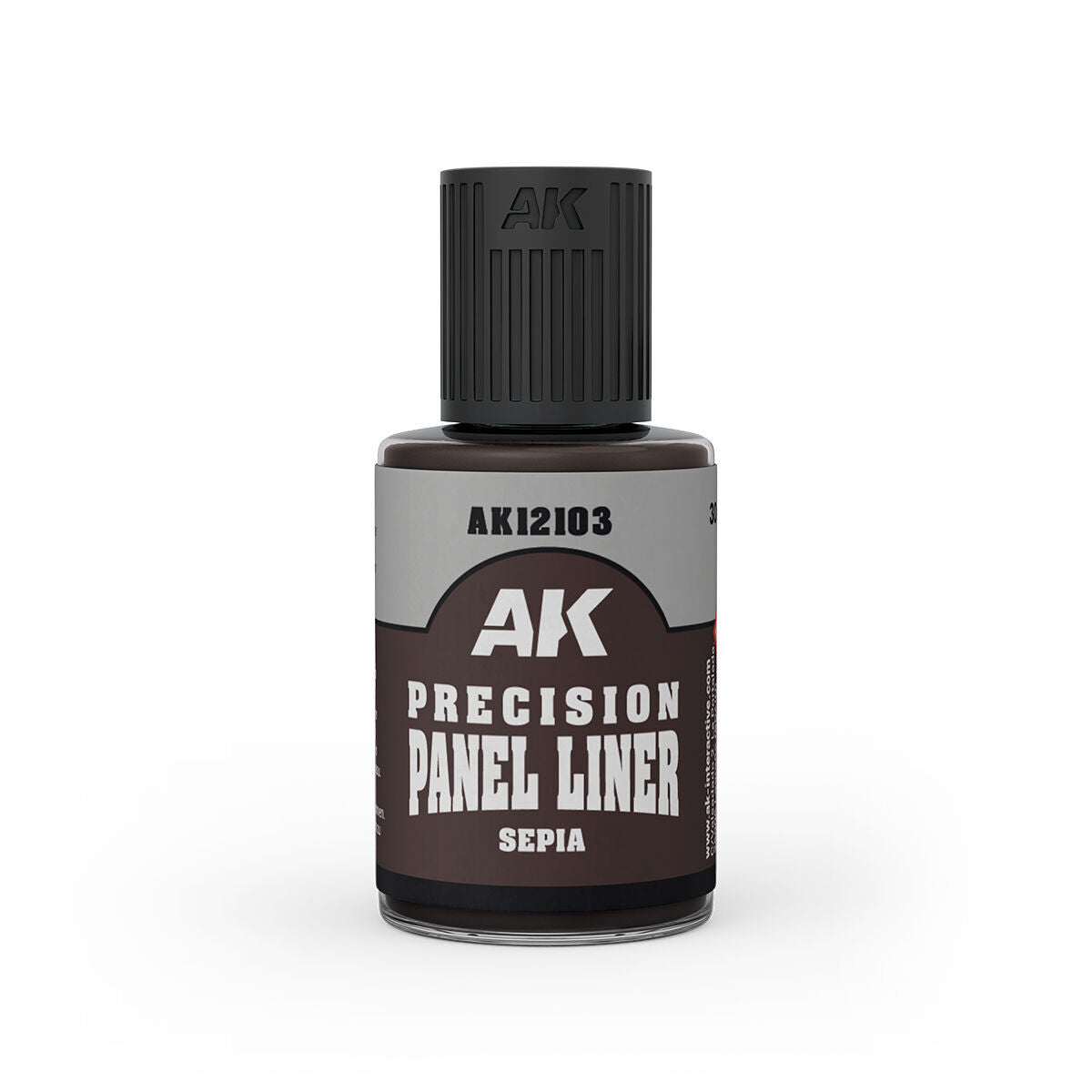 AK Interactive Precision Enamel Paneliner - SEPIA 30ml AK12103