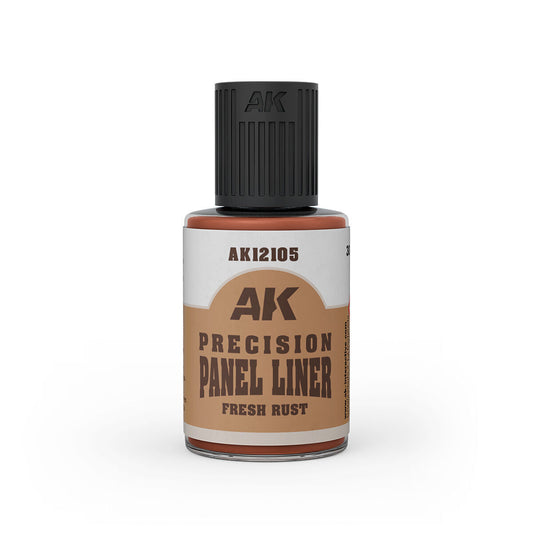 AK Interactive Precision Enamel Paneliner - FRESH RUST 30ml AK12105