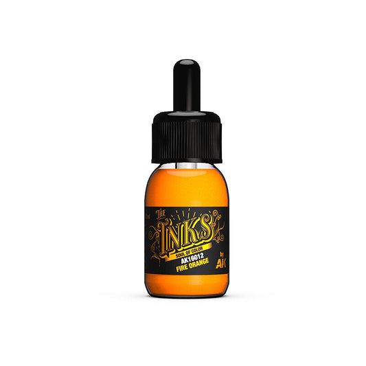 AK Interactive The INKS FIRE ORANGE 30ml AK16012
