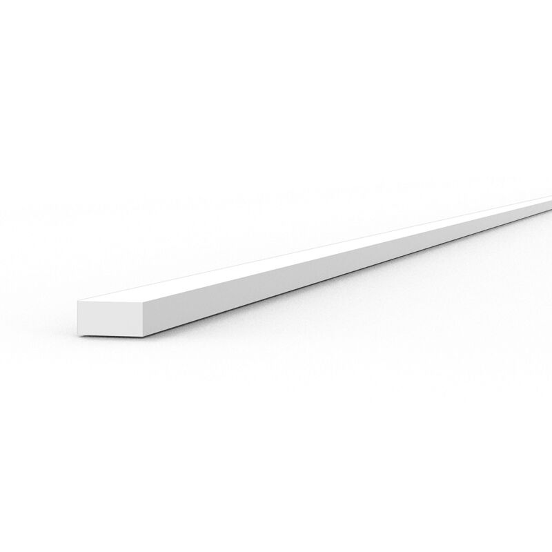AK Interactive Styrene Strips 0.50 x 1.00 x 350mm (pack of 10) AK6508