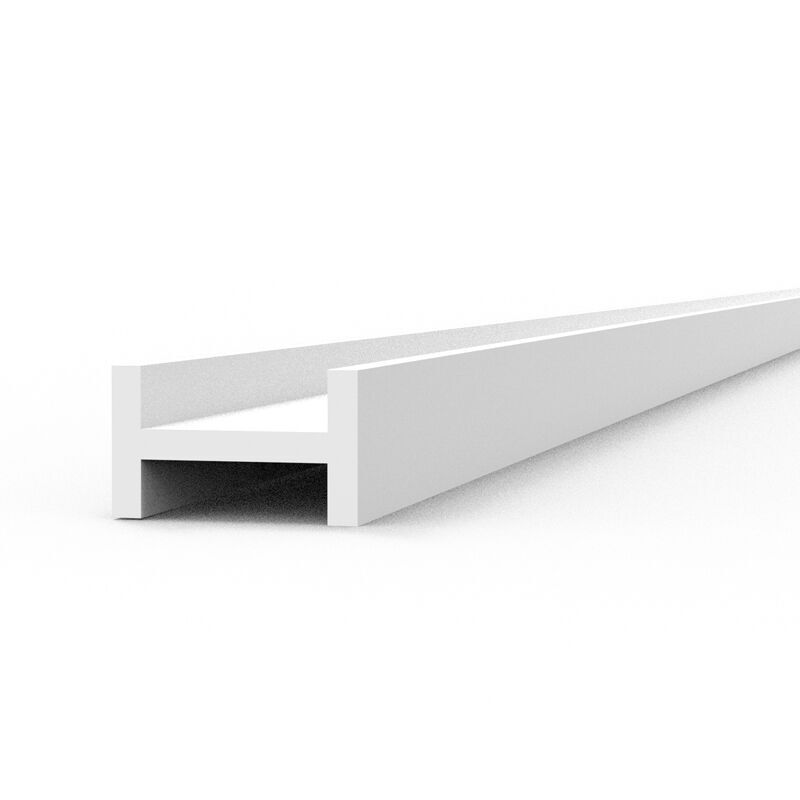 AK Interactive Styrene Beams I Shape 2.5 x 1.2 x 350mm (pack of 4) AK6565