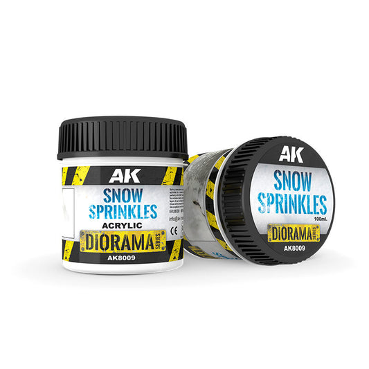 AK Interactive Dioramas SNOW SPRINKLES 100ml (Acrylic) AK8009