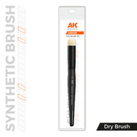 AK Interactive Synthetic Dry Brush - EXTRA LARGE AKB026