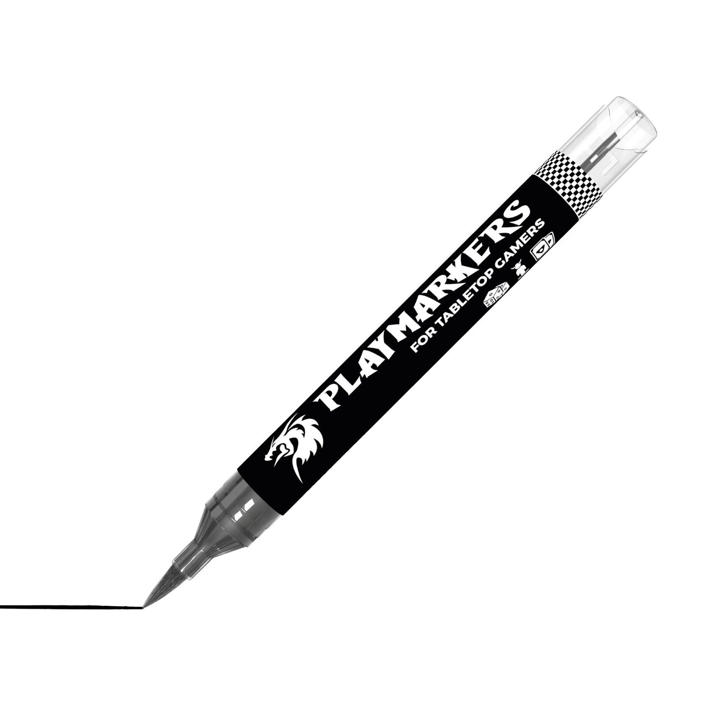 AK Interactive Playmarkers Acrylic Paint Marker BLACK AKM002