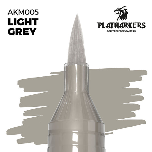 AK Interactive Playmarkers Acrylic Paint Marker LIGHT GREY AKM005
