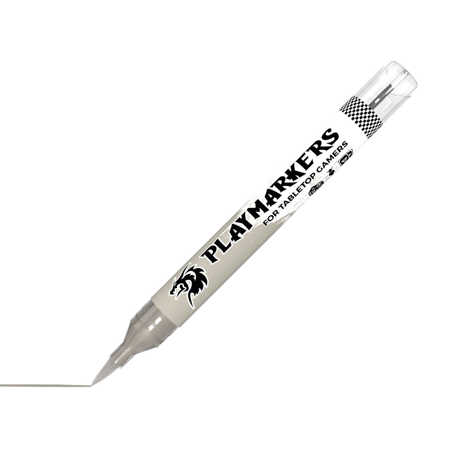 AK Interactive Playmarkers Acrylic Paint Marker LIGHT GREY AKM005