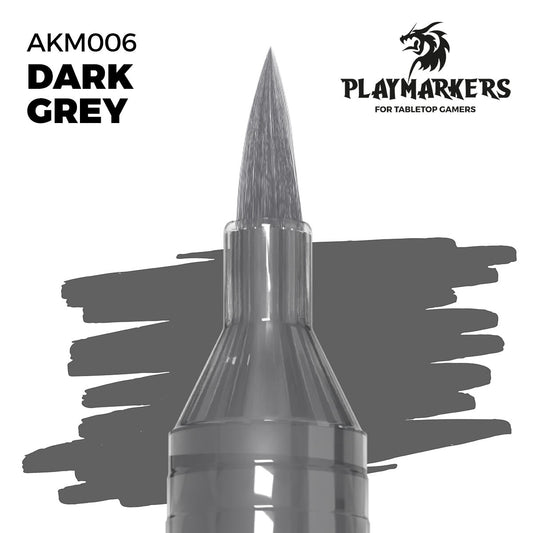 AK Interactive Playmarkers Acrylic Paint Marker DARK GREY AKM006