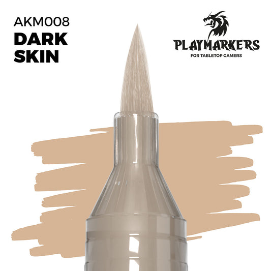 AK Interactive Playmarkers Acrylic Paint Marker DARK SKIN AKM008