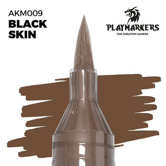 AK Interactive Playmarkers Acrylic Paint Marker BLACK SKIN AKM009
