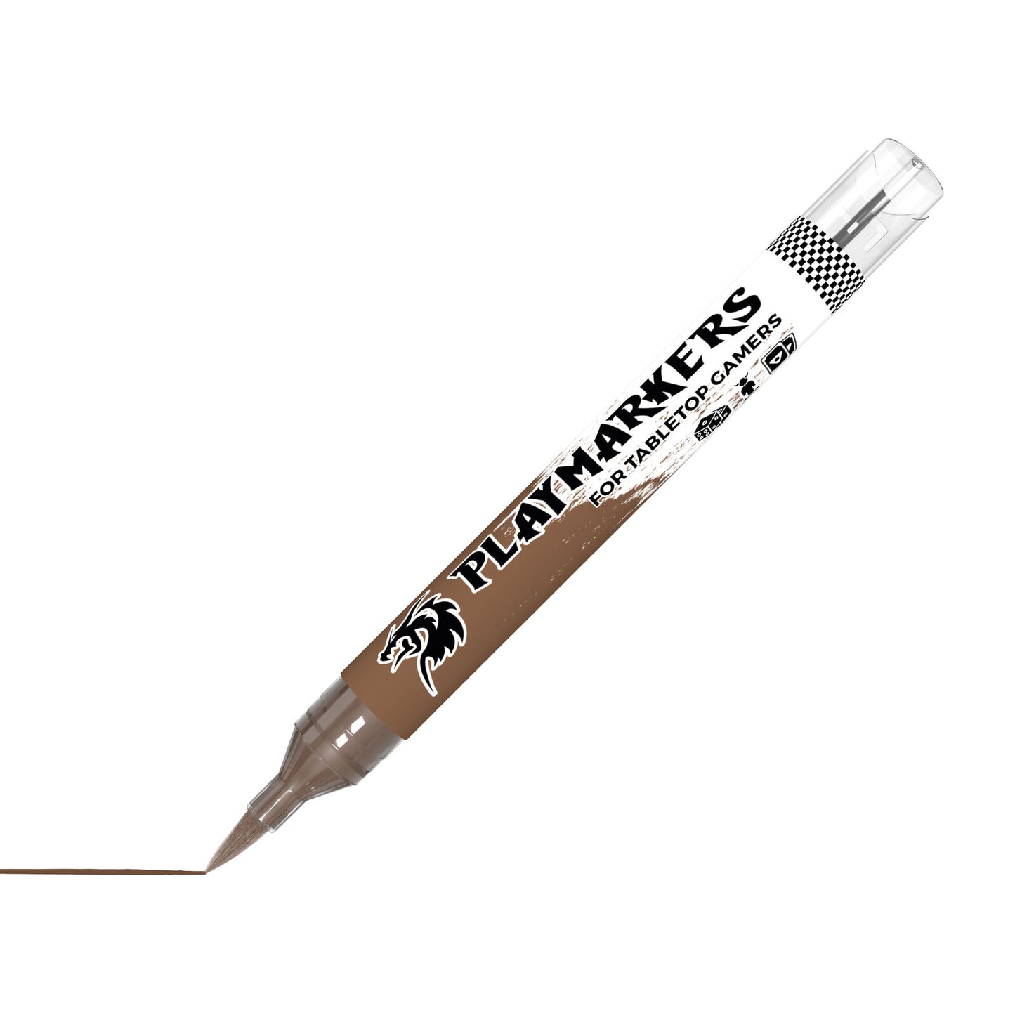 AK Interactive Playmarkers Acrylic Paint Marker BLACK SKIN AKM009