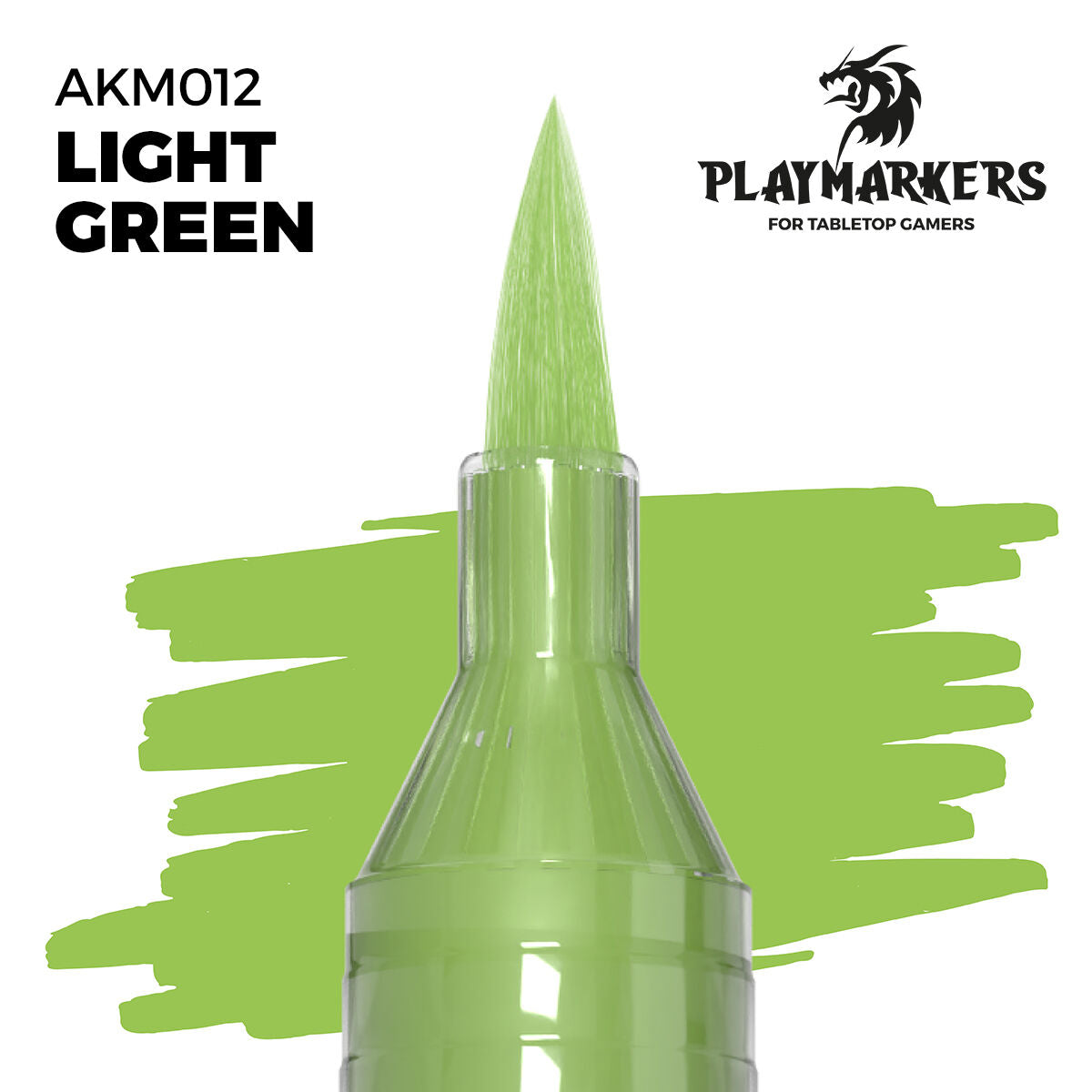 AK Interactive Playmarkers Acrylic Paint Marker LIGHT GREEN AKM012