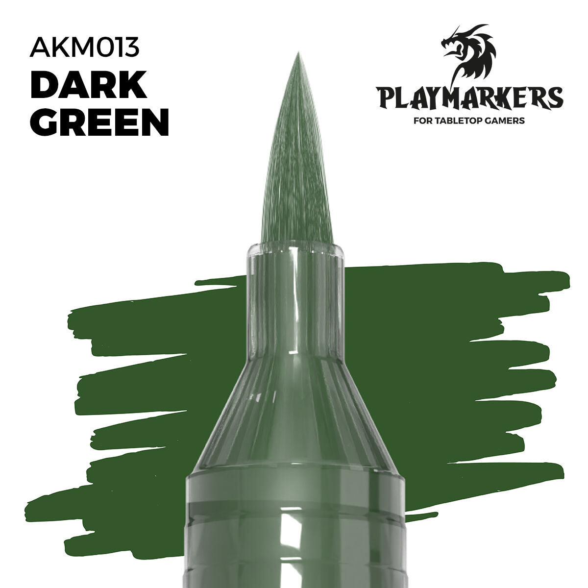 AK Interactive Playmarkers Acrylic Paint Marker DARK GREEN AKM013