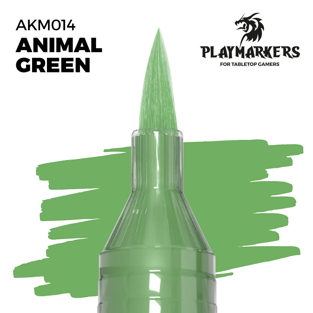 AK Interactive Playmarkers Acrylic Paint Marker ANIMAL GREEN AKM014
