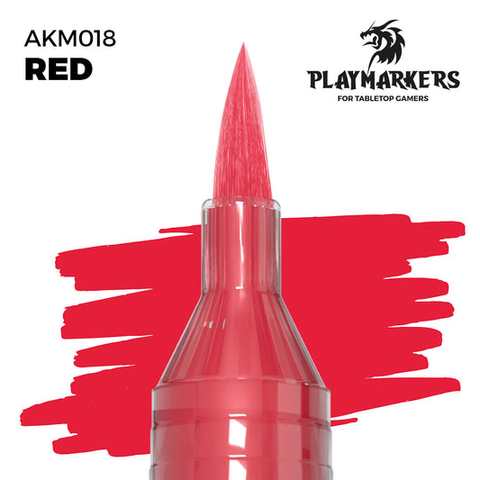 AK Interactive Playmarkers Acrylic Paint Marker RED AKM018