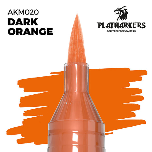 AK Interactive Playmarkers Acrylic Paint Marker DARK ORANGE AKM020